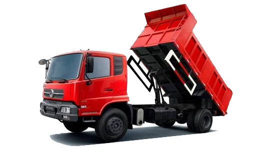 Advantages of a middle top dump truck hydraulic lifting system